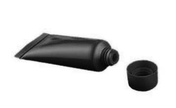 Set van 50 hervulbare, lege tubes (10 ml, zwart), Ophalen of Verzenden, Nieuw