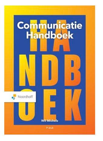 Communicatie handboek, 9789001298746, Boeken, Studieboeken en Cursussen, Zo goed als nieuw, HBO, Verzenden