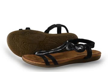 Blue Box Sandalen in maat 38 Zwart, Kleding | Dames, Blue Box, Verzenden, Zwart, Sandalen of Muiltjes
