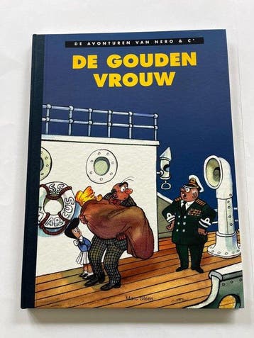 Nero - De Gouden Vrouw - Luxe HC met linnen rug - met, Nieuw