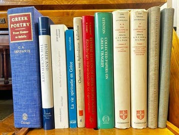 Div. - Konvolut Klassische Philologie: Griechische Literatur