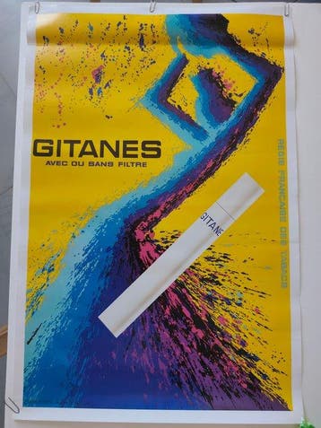 Auriac - Régie Française des Tabacs - GITANES - Jaren 1990, Antiek en Kunst