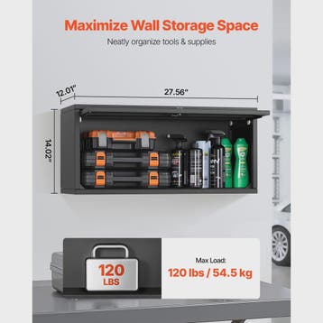 Robuust Metalen Wandkast - 77cm Breed - Garage & Werkplaats, Verzenden, Nieuw