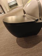 Wandcloset Randloos mat zwart hangend toilet - 0023, Doe-het-zelf en Verbouw, Sanitair, Ophalen, Nieuw, Toilet