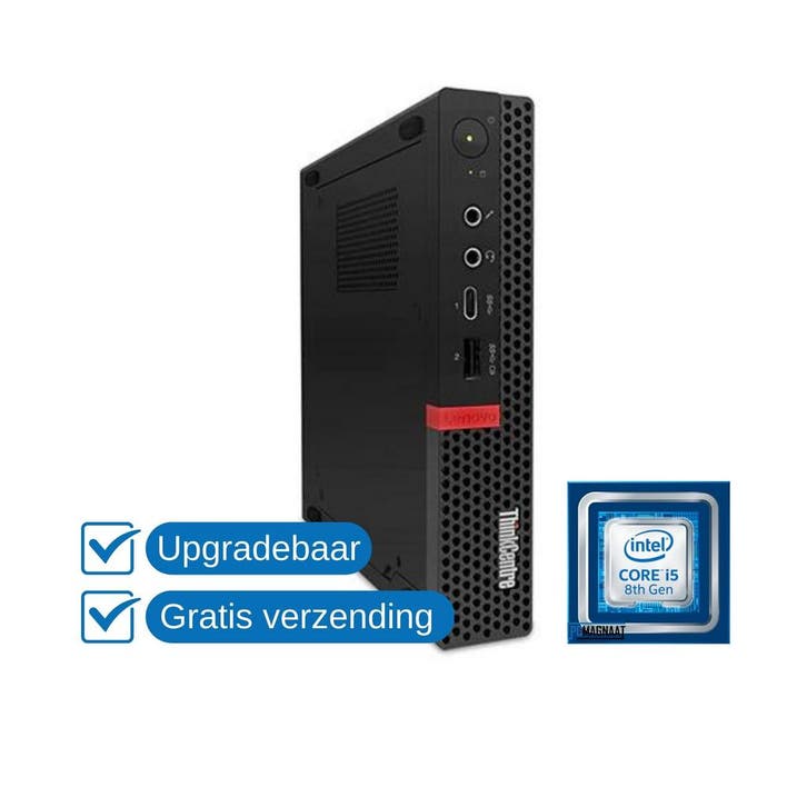 Lenovo Tiny M720q i5-8400T | 8GB RAM | 256GB NVMe SSD, Computers en Software, Desktop Pc's, 2 tot 3 Ghz, SSD, Gebruikt, 8 GB, Ophalen of Verzenden