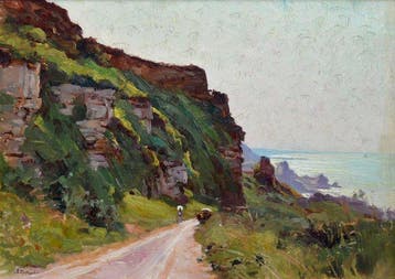 Louis Agricol Montagne (1879-1960) - Les falaise de Longues