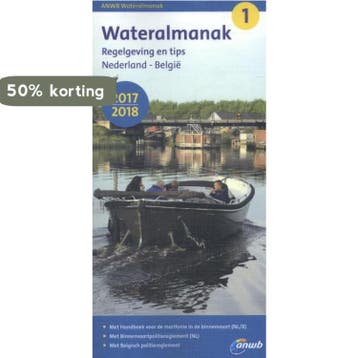Regelgeving en tips / 2017/2018 / ANWB Wateralmanak / 1 ANWB, Verzenden, Zo goed als nieuw, ANWB
