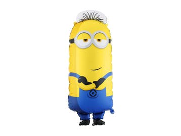 Folieballon Minion Tim 40x100cm, Ophalen of Verzenden, Nieuw