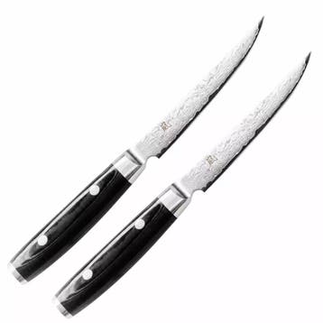 Yaxell Ran Steakmessenset – 2-delig – Giftset – 69 Lag, Ophalen of Verzenden, Nieuw, Overige materialen