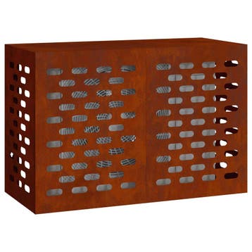 vidaXL Airconditioner hoes Roestkleurig 90 x 40 x 60 cm, Verzenden, Nieuw