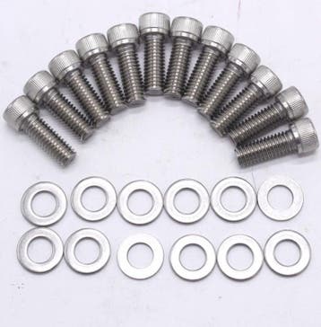 HEADER BOLT SET - ALLEN HEAD 3/8-16 X 1 INCH, Ophalen of Verzenden, Nieuw