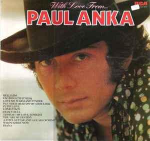 LP gebruikt - Paul Anka - With Love From, Verzenden, Zo goed als nieuw, Overige formaten