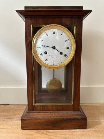 Tafelklok - Legras & Cie. - Hout - 1800-1850, Antiek en Kunst