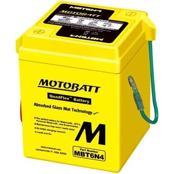 Motobatt Mbt6N4 Accu, Verzenden, Nieuw
