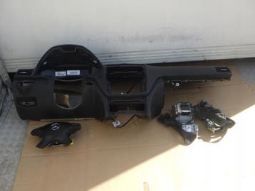 Mercedes C W204 dashboard met airbags en gordels, Verzenden, Gebruikt