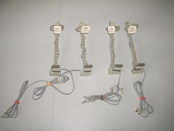 LEGO 12V Train Light Posts 7867, Zo goed als nieuw, Complete set, Lego