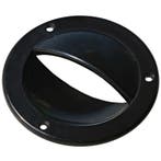Ventilatieschelp Rond 86mm Kunststof Zwart, Watersport en Boten, Ophalen of Verzenden, Nieuw
