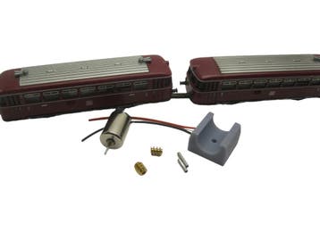 micromotor NM026G motor ombouwset voor Minitrix VT 98 DB,, Overige merken, Gelijkstroom, Verzenden, Overige typen