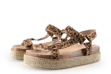 Poelman Espadrilles in maat 38 Bruin, Poelman, Bruin, Verzenden, Zo goed als nieuw