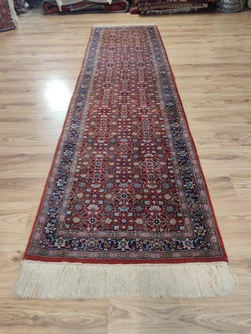 Bidjar - Vloerkleed - 3.02 m - 0.77 m - Herati Runner, Nieuw