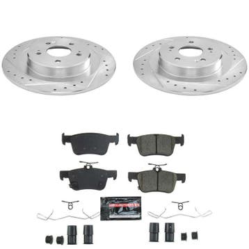 Power Stop 21-25 Acura TLX Rear Z23 Evolution Brake Kit, Ophalen of Verzenden, Nieuw