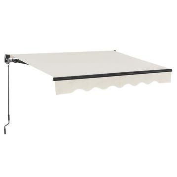 Zonnescherm / Luifel - 300 x 250 cm - Beige - Incl. Bevestig, Verzenden, Nieuw