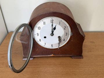 Pendule - Antiek Hout - 1920-1930, Antiek en Kunst
