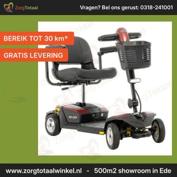 Opvouwbare scootmobiel - Pride GoGo Endurance - Lithium, Diversen, Ophalen of Verzenden, Nieuw, Pride