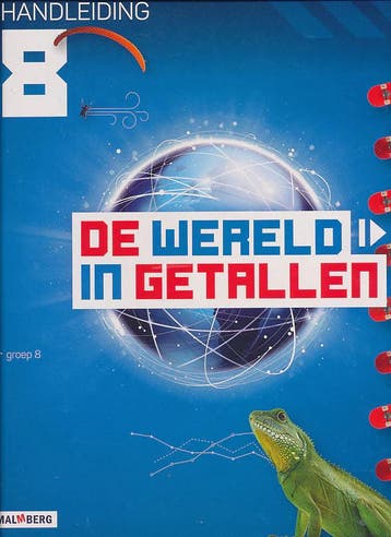 De wereld in Getallen versie 5 Handleiding groep 8 (zonder m, Boeken, Schoolboeken, Verzenden, Nieuw