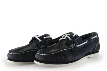 Timberland Bootschoenen in maat 41½ Blauw, Zo goed als nieuw, Timberland, Verzenden, Blauw