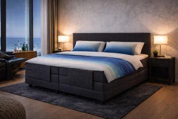 Elektrische boxspringcombinatie, M-Ray, Sense Exclusief,, Nieuw