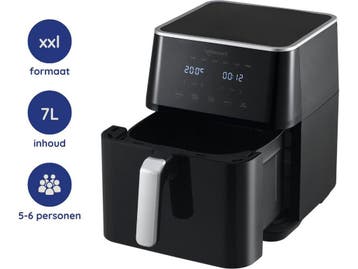 Safecourt Kitchen Airfryer XXL - Heteluchtfriteuse - 1800W -, Verzenden, Nieuw