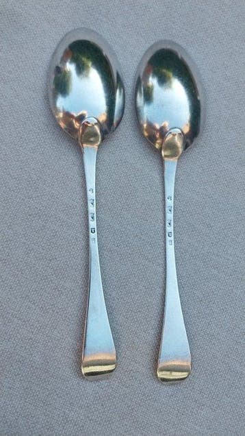 Goorberg - Opdienlepel (2) - .826 zilver