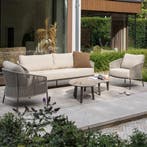 Florence stoel bank loungeset 3 delig terre Taste 4SO, Ophalen of Verzenden, Nieuw