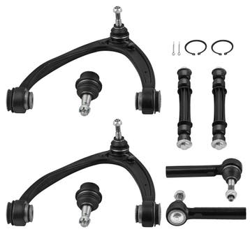 8 stuks Voor Draagarm MET Ball Joint TIE Rods geschikt vo..., Auto-onderdelen, Besturing, Verzenden, Nieuw, Universele onderdelen