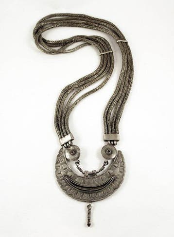 halsketting - Zilver - Nepal - 20e eeuw
