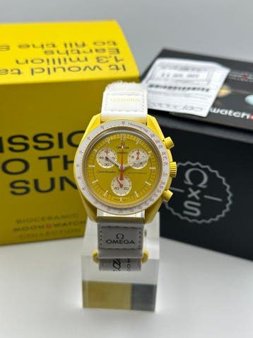 Omega x Swatch - MoonSwatch - Mission to the Sun - Zonder, Sieraden, Tassen en Uiterlijk, Nieuw