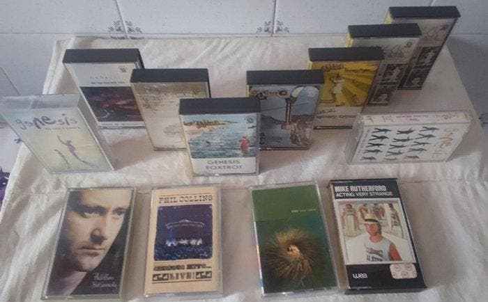 Genesis & Related - Great collection of 13 x tapes -, Cd's en Dvd's, Vinyl Singles