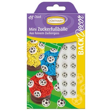 Günthart Suikerdecoratie Mini Voetballen 48st., Verzenden, Nieuw