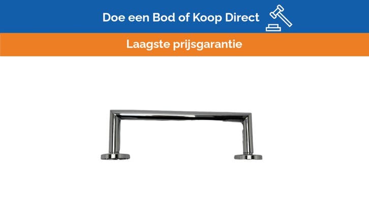 Bieden: IBB PZ06 CRO/CRO single tower rail / holder chrome, Watersport en Boten, Bootonderdelen, Kombuis en Sanitair, Nieuw, Zeilboot of Motorboot