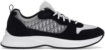 Dior B25 Oblique Runner Sneaker Black Suede (Sneakers), Verzenden, Zwart, Nieuw, Sneakers of Gympen
