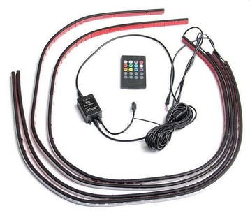 LED Undercar set RGB met afstandsbediening, Auto-onderdelen, Ophalen of Verzenden, Nieuw