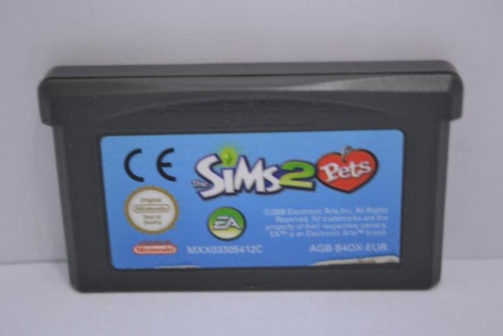The Sims 2 - Pets (GBA EUR), Spelcomputers en Games, Games | Nintendo Game Boy, Zo goed als nieuw, Verzenden