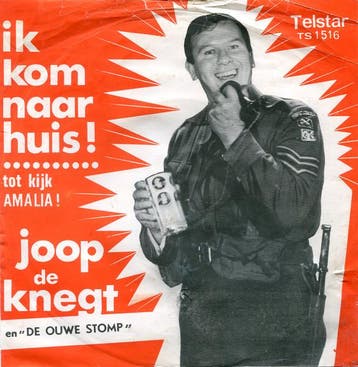 vinyl single 7 inch - Joop de Knegt - n De Ouwe Stomp â., Cd's en Dvd's, Verzenden, Zo goed als nieuw, 7 inch, Nederlandstalig