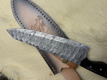 101 - Keukenmes - Handgemaakt Kiritsuke-koksmes van