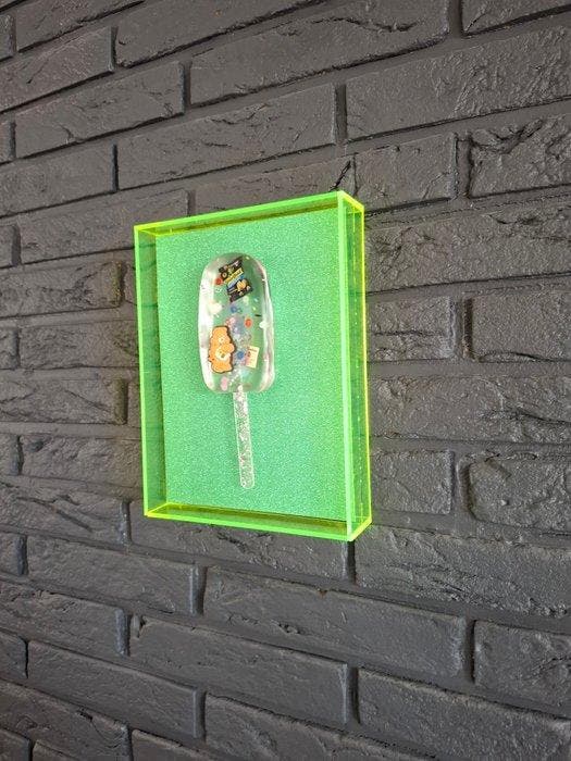 ELEMENTAL - Neon Ice Cream, Antiek en Kunst, Kunst | Schilderijen | Modern