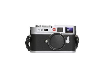 Leica M8 Silver Chrome (10702) - <35.000 kliks, Ophalen of Verzenden, Zo goed als nieuw, Leica