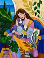 Kiri Aguilera (1982) XL 130 x 100 cm - Una Tarde de Lavanda