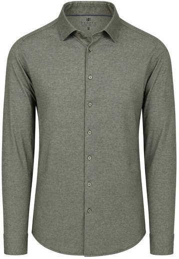 Desoto Overhemd Twill Groen maat XXL Heren, Kleding | Heren, Overhemden, Verzenden, Nieuw, Groen, Desoto