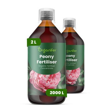 Vloeibare pioenmest - Set 2x1 liter, Verzenden, Mest